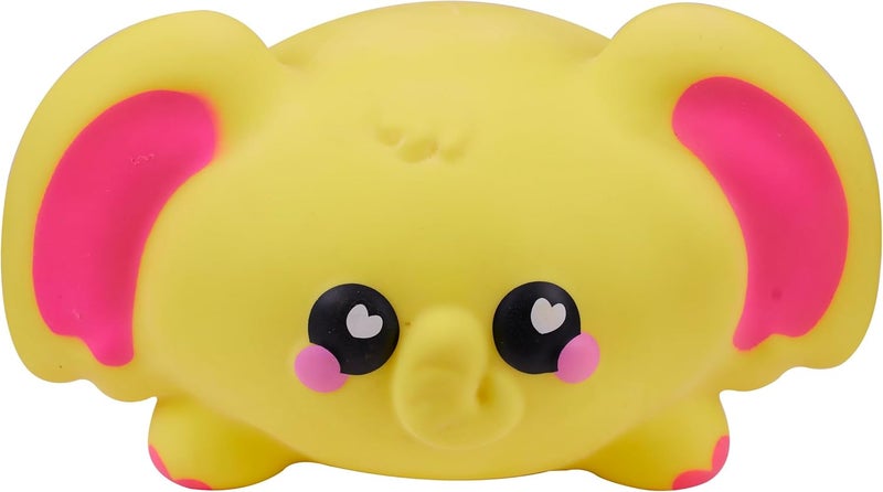 Smooshzees Snugzees, Custard, Yellow Elephant, Collectable Characters, Supersoft, Cuddly and Squishy! - Image 2